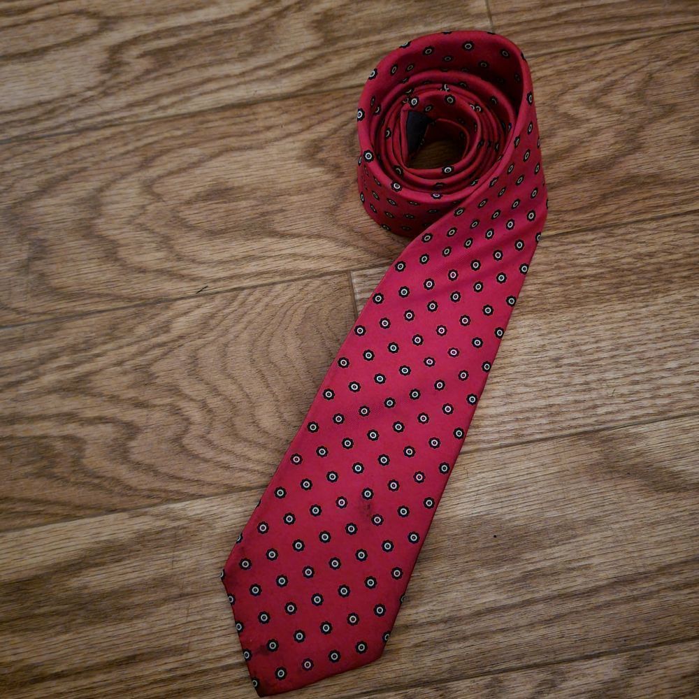 Vintage Yves Saint Laurent Silk Neck Tie - Picture 2 of 7